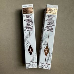 New! Charlotte Tilbury Beautiful Skin Medium to Full Coverage Radiant Concealer